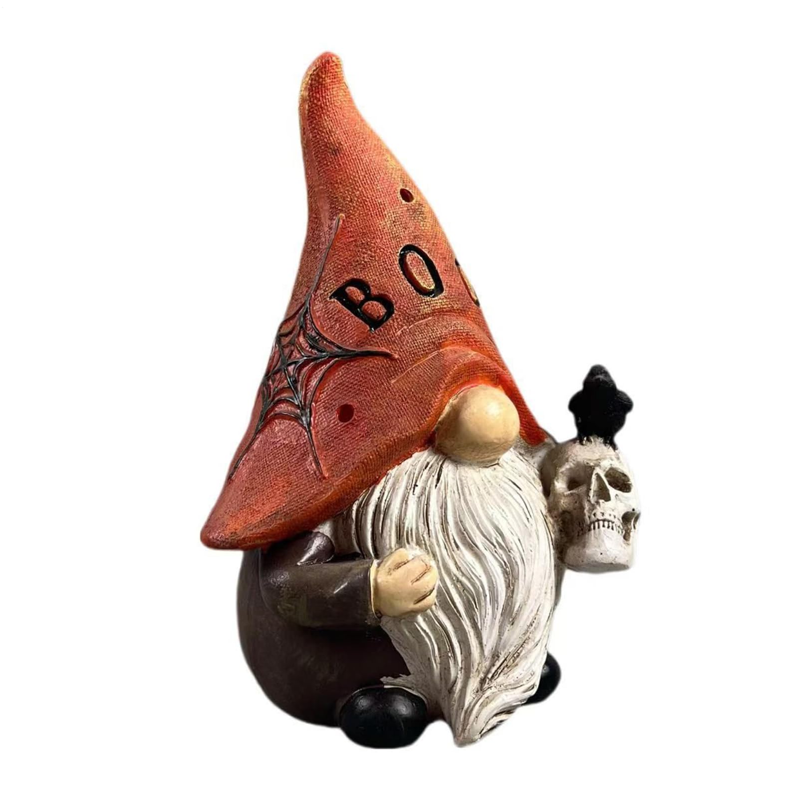 Nains d'Halloween en résine : statue d'horreur decorative pour patio et jardin