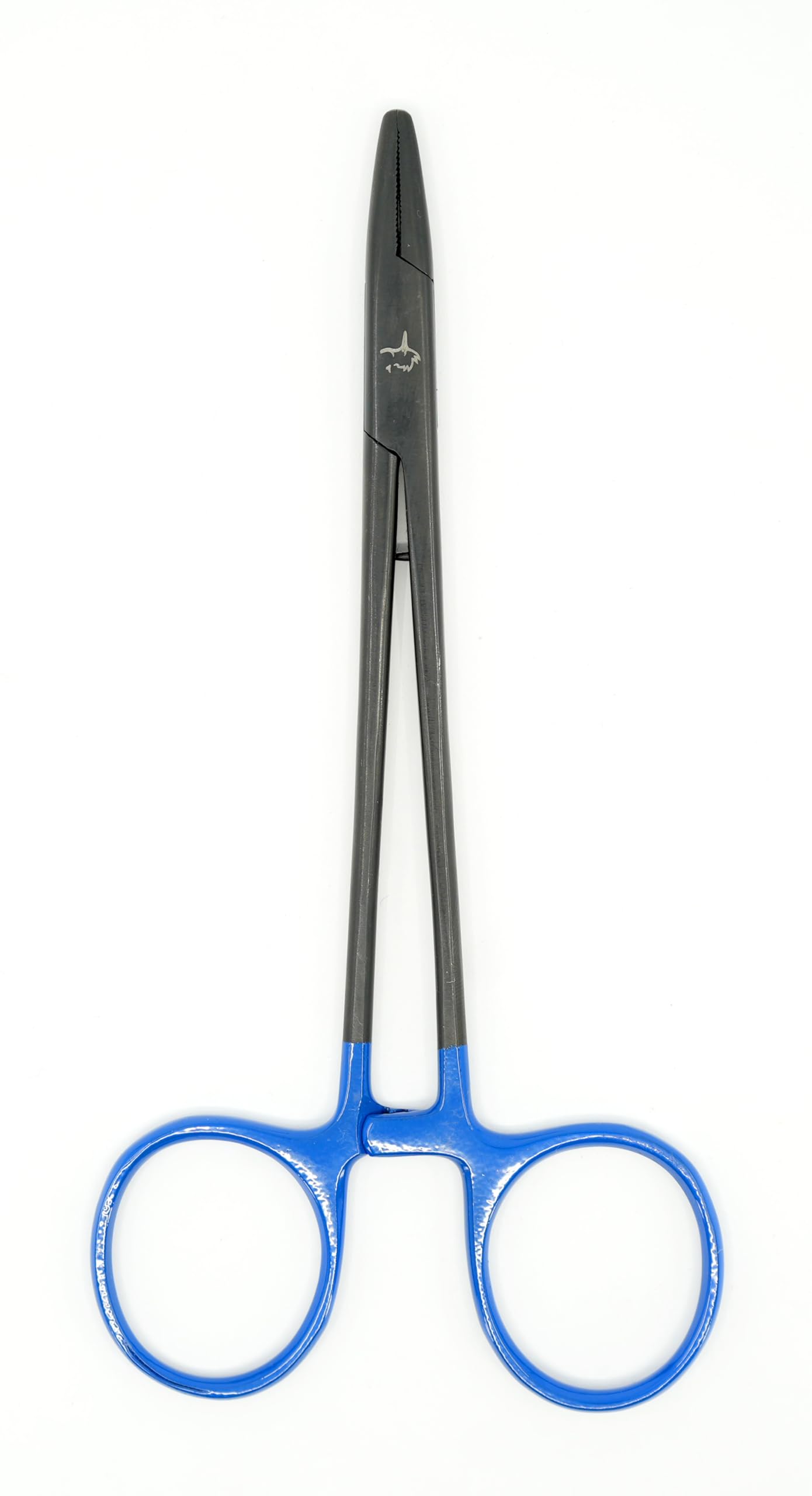 Kingfisher Fly FishingBig Game Fly Fishing Clamp Hemostat (Blue - Straight, 7 Inch)