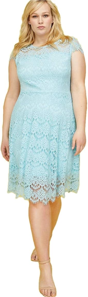 Lane bryant blue dress Clearance