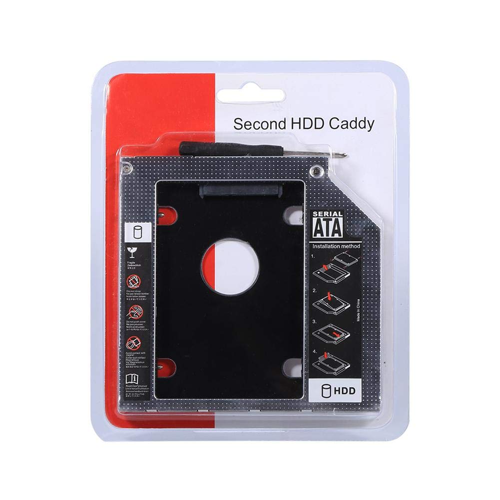 9,5 Mm SATA Festplatten-Caddy – Universeller Einbaurahmen Für 2,5 Zoll HDD/SSD Im Laptop