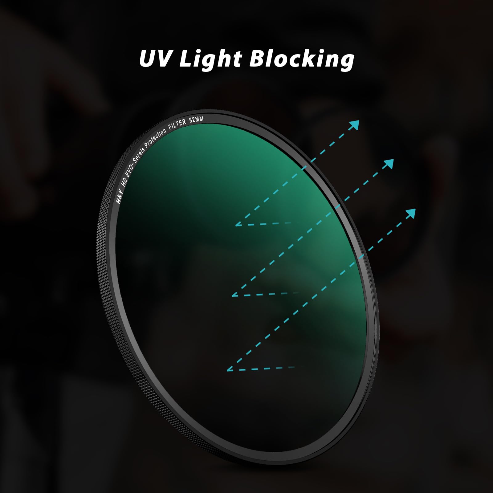 H&Y EVO, UV filtr ochronny obiektywu 67 mm z podwójnym mocowaniem wkręcanym i magnetycznym 2 w 1, transmisja światła 99,6%, wielowarstwowa powłoka ze szkła optycznego HD