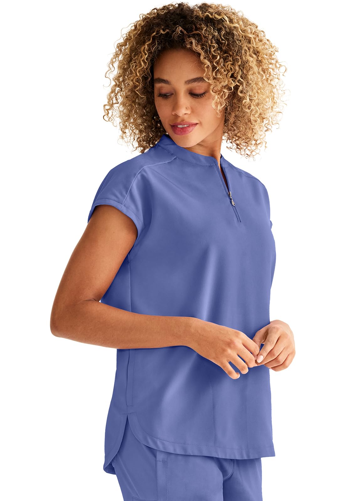 Healing Hands Top medico da donna con 2 tasche, traspirante, elasticizzato a 360° e fibra riciclata - 2286