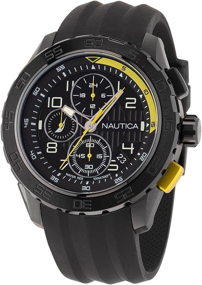 Nautica Men's NST Chronograph 47mm Watch