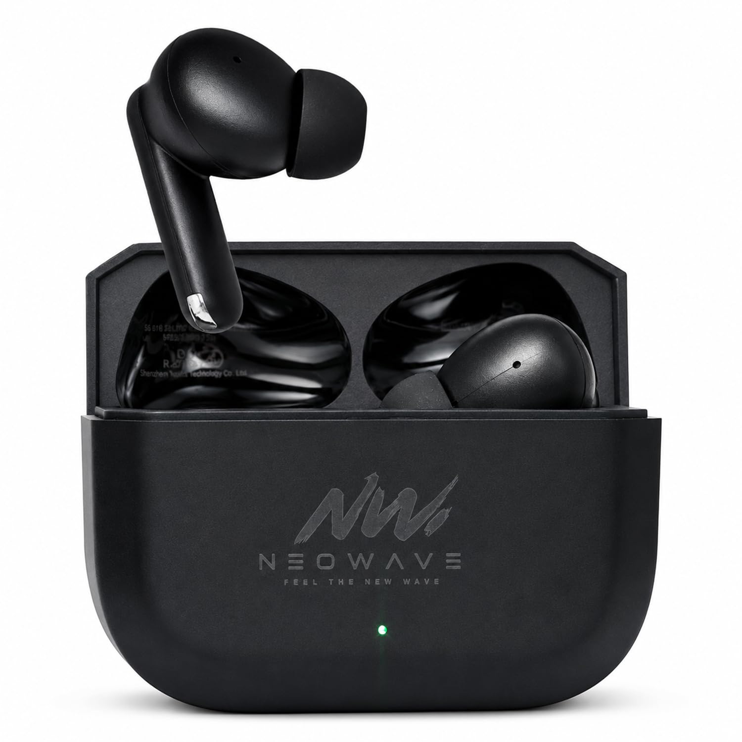 True Wireless Bluetooth Earbuds with 60 Hours Playback, Bluetooth 5.3, ENC Noise Cancellation, Deep Bass, Touch Control, USB Type-C Fast Charging, in-Ear Earphones Black-picture-19