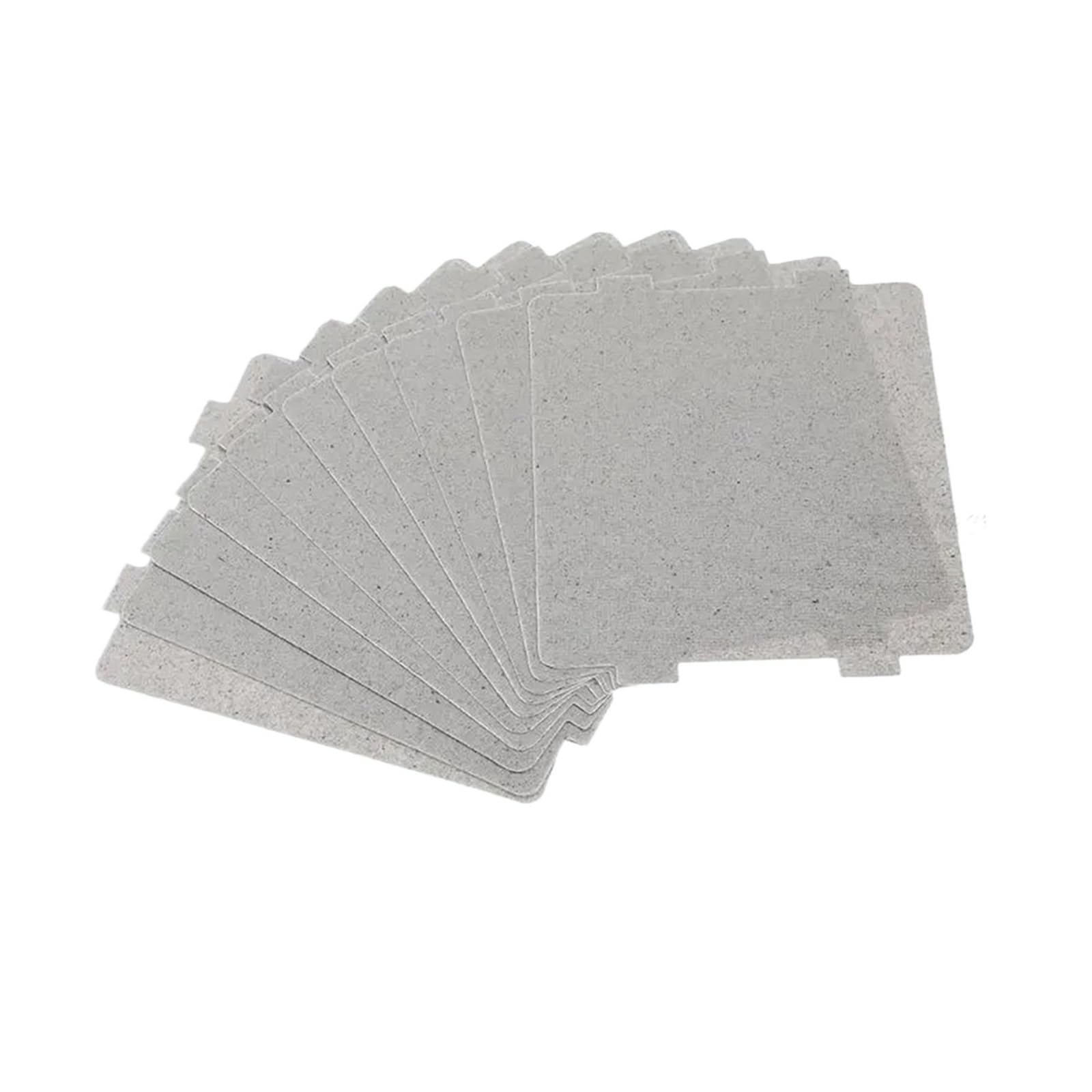 10Pieces Thickening Sheets Oven Mica Plate Microwave Ovens