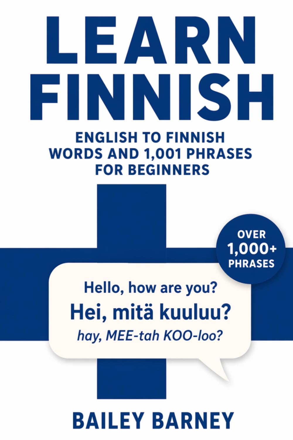 Learn Finnish: English to Finnish Words and 1,001 Phrases for Beginners