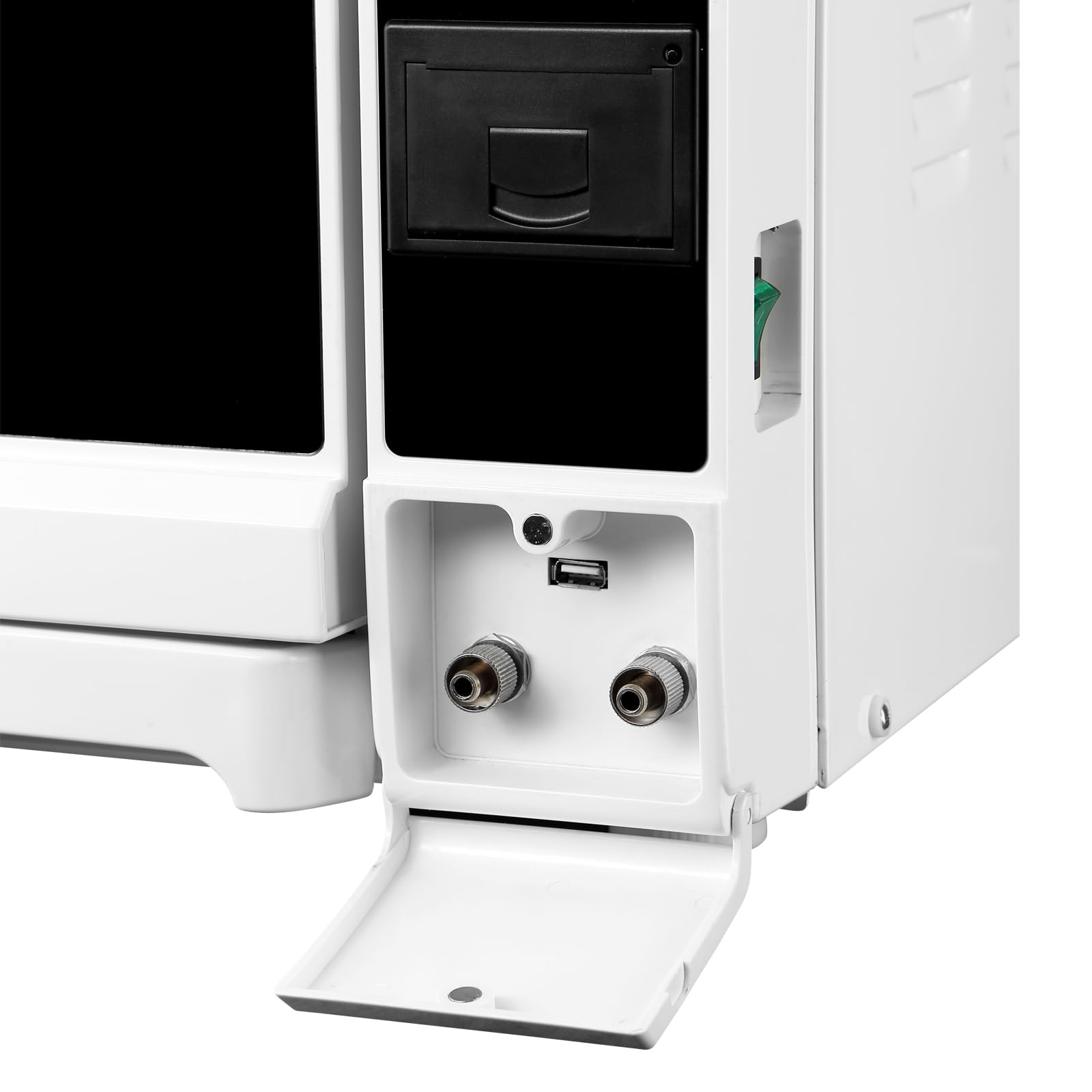 Autoclave esterilizador de vapor de 8 L, alta presión previa al vacío, ciclo de secado al vacío por pulsación y pantalla LCD