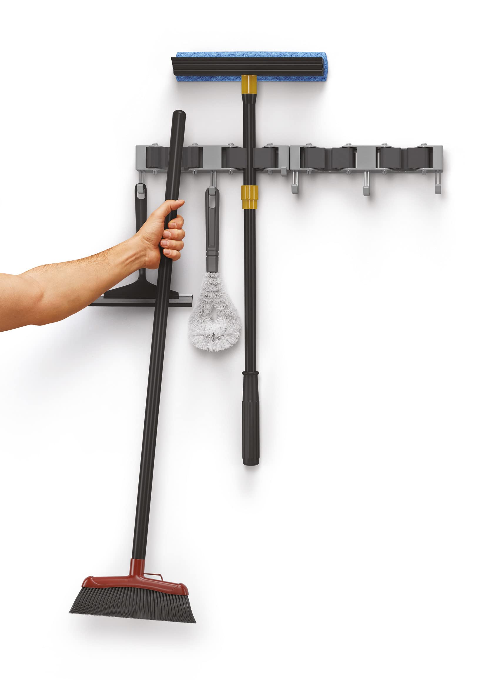 Metaltex 294900000 Hang-up 2 morsettiera per scopa