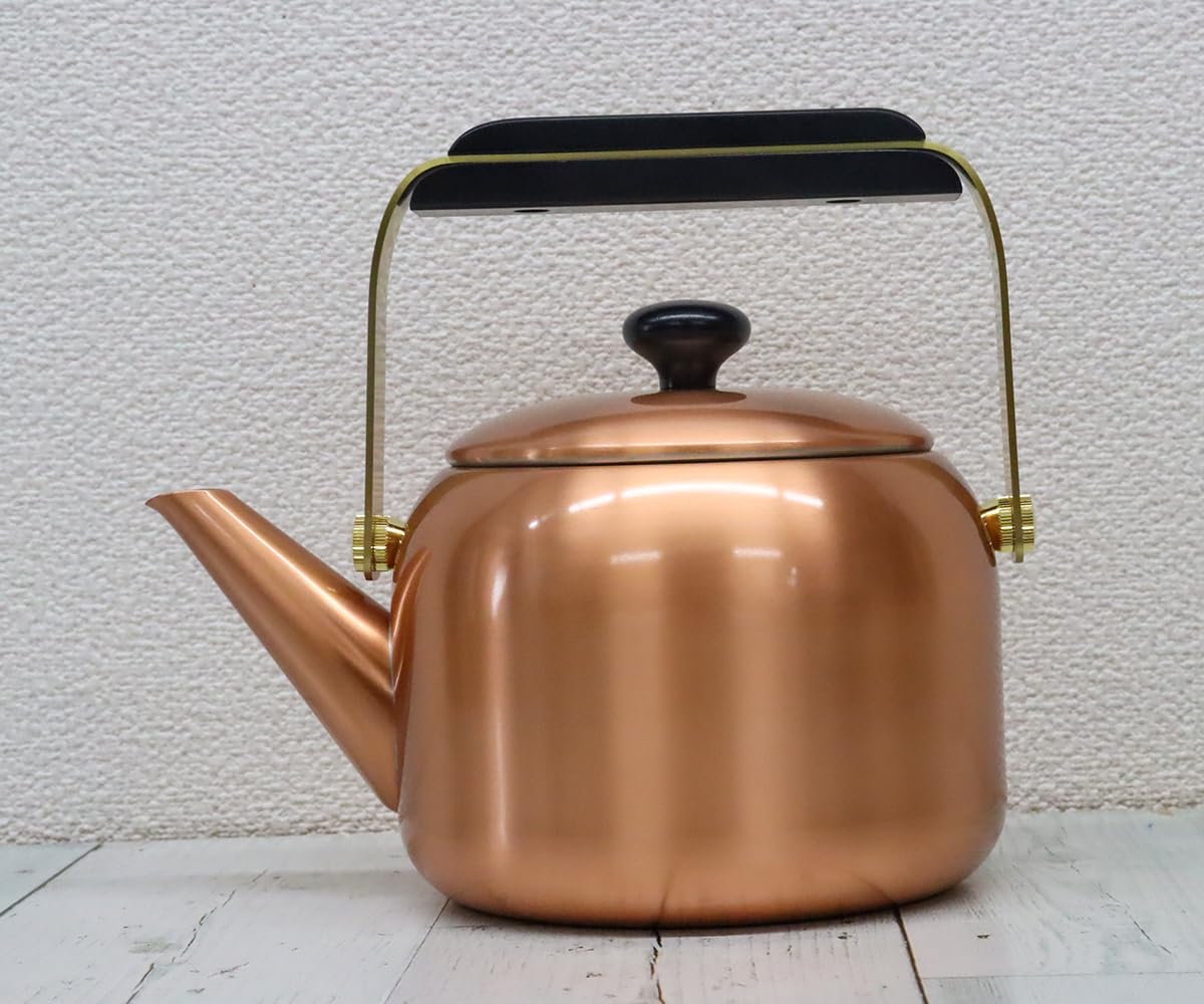 Amazon.co.jp: 新光堂 日本製 純銅 ギャルソン ケトル 1.7L ギフト