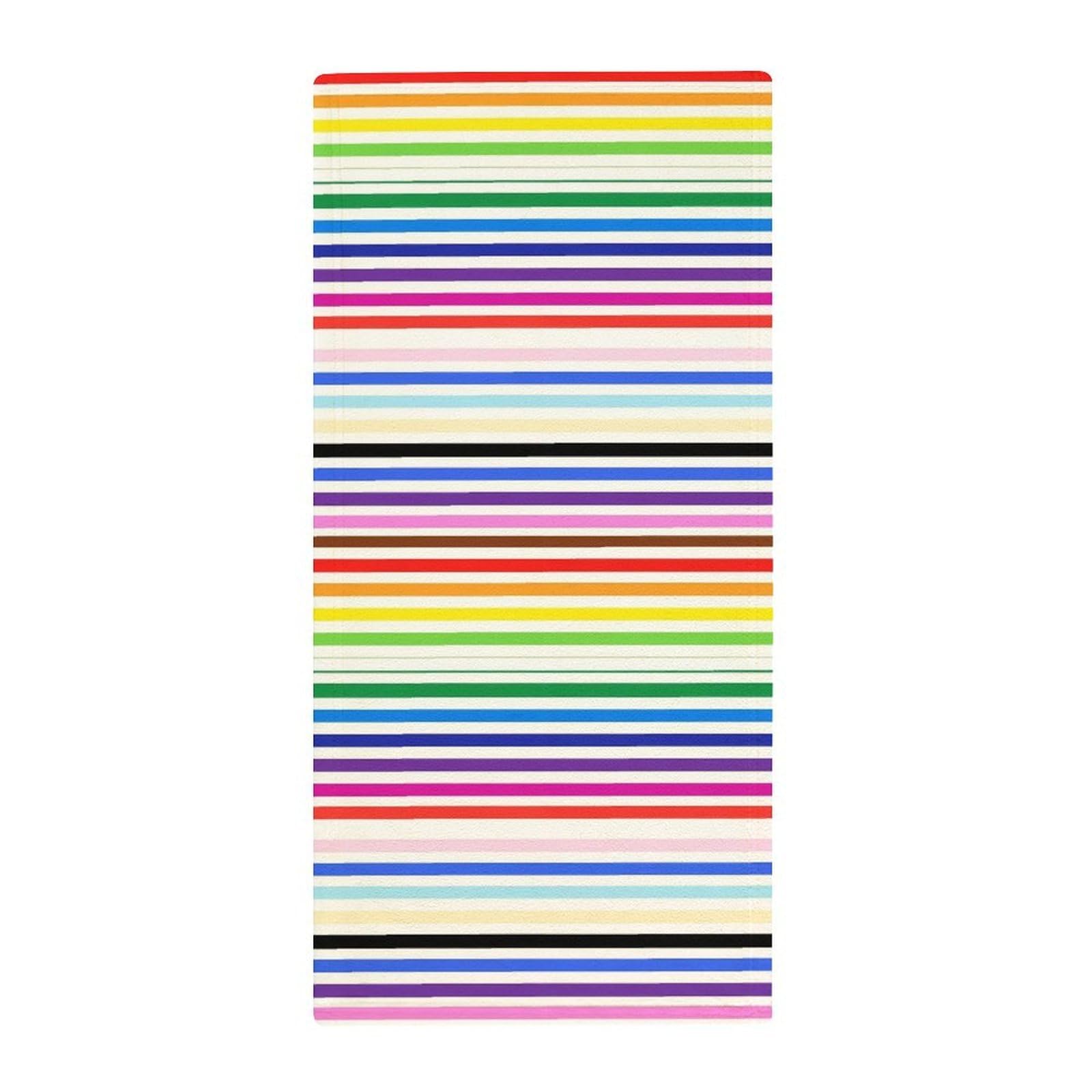 Anceky Luxury Decorative Guest Towels, LGBT Pride Gay Homosexual Lesbian Bisexual Highly Absorbent Face Towels for Yoga, Kitchen & Travel