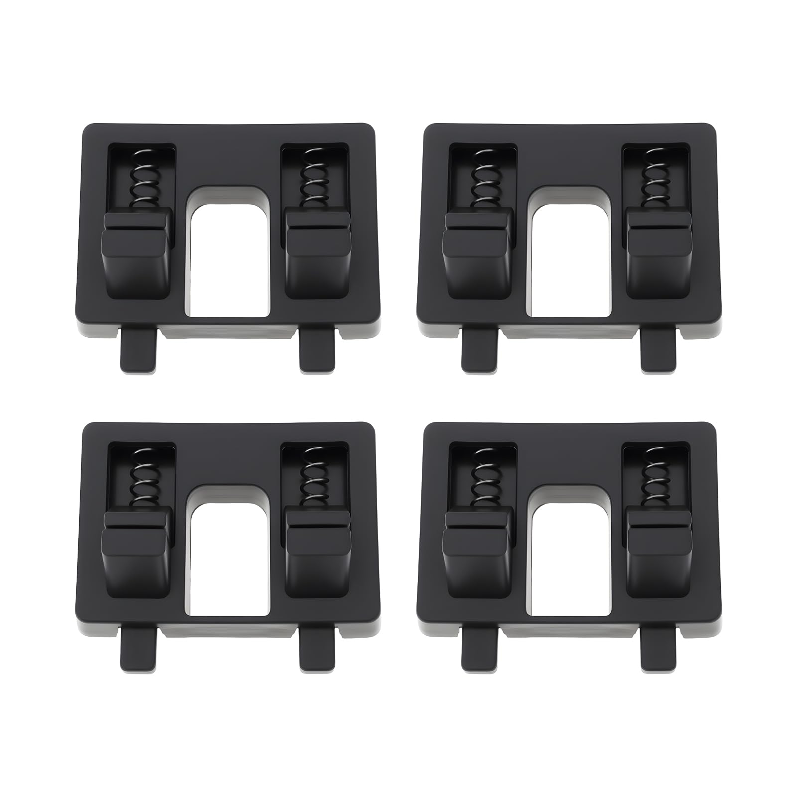 Briny River 4pcs ABS Soldering Helping Hands Cable Holder with Spring Clamp Wire Fixing Tool