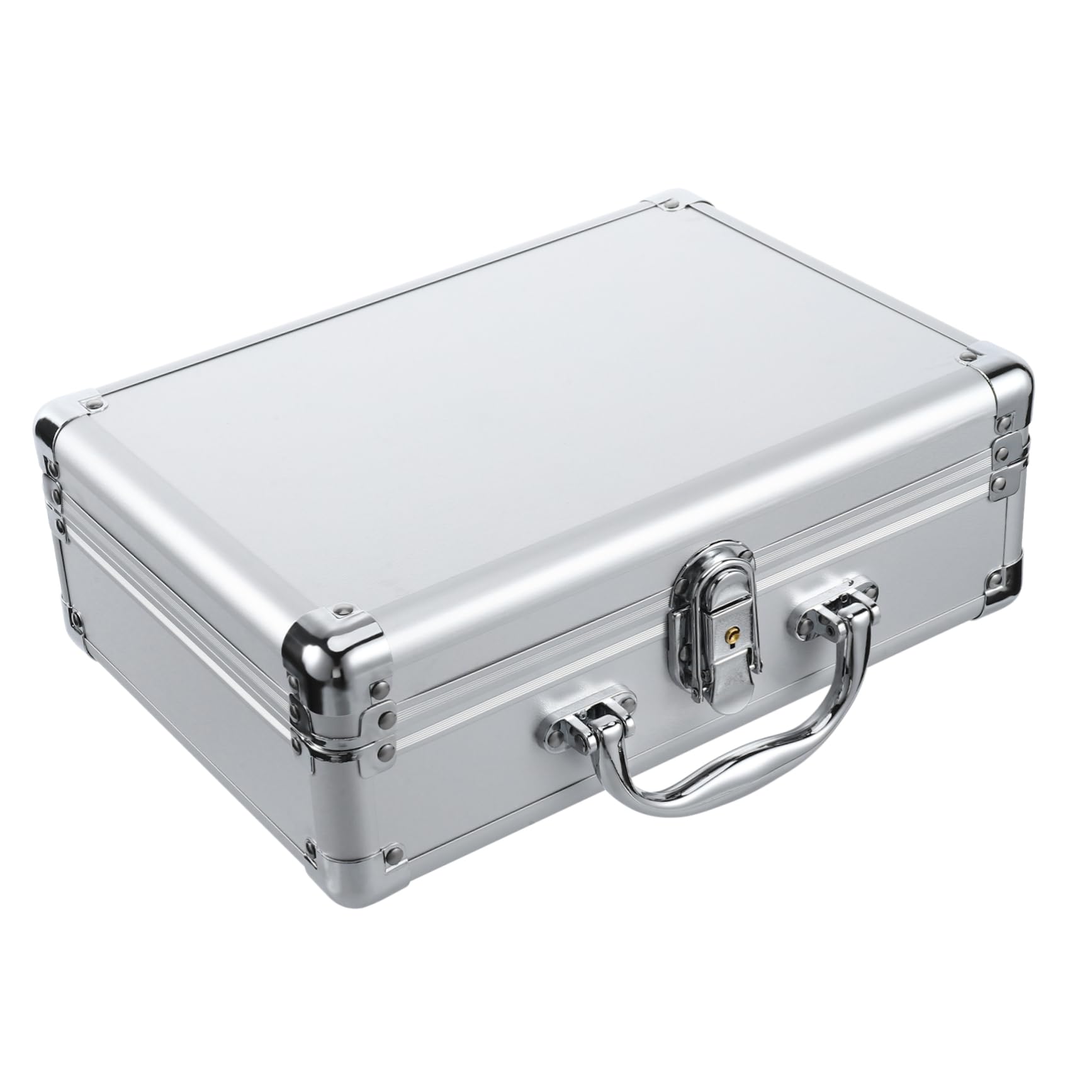 DOITOOL Aluminum Alloy Briefcase Hard Shell Suitcase with Key Lock