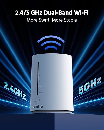 Miniatura 7 de ANNKE Cámara de Seguridad Solar Inalámbrica de 5MP para Exteriores, Sistema de Vigilancia Doméstica, Kit de 4 canales y 2 cámaras tipo bala 4MP 2K,