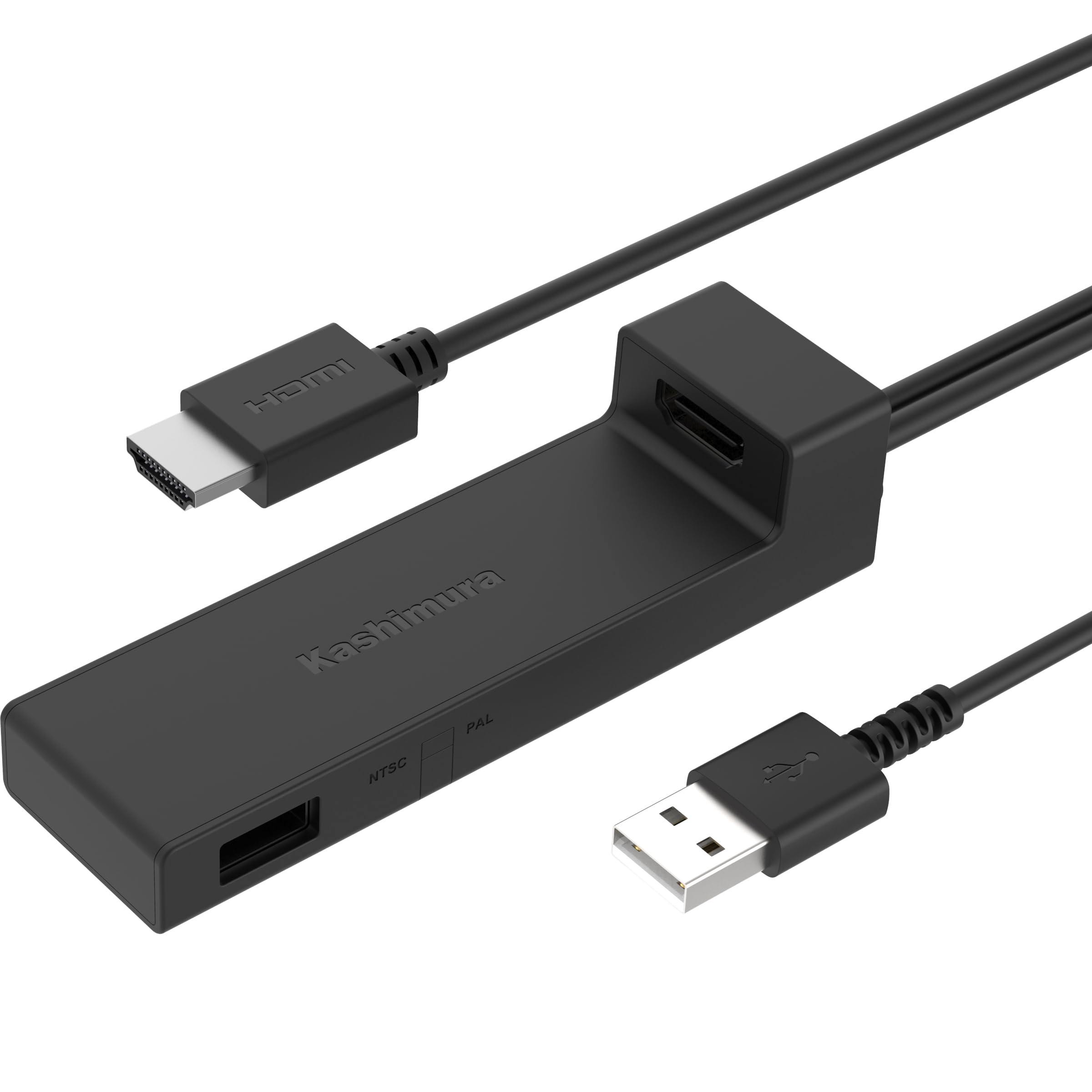 カシムラ fire tv stick対応 HDMIタイプAを延長して車内にスッキ…