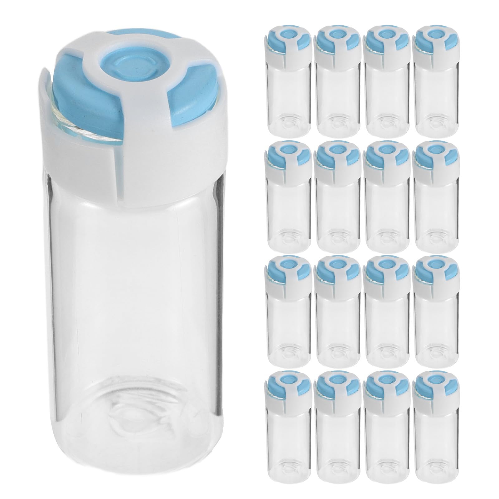 Ampolla da Laboratorio in Vetro 10ml Blu, Confezione 40 Pezzi
