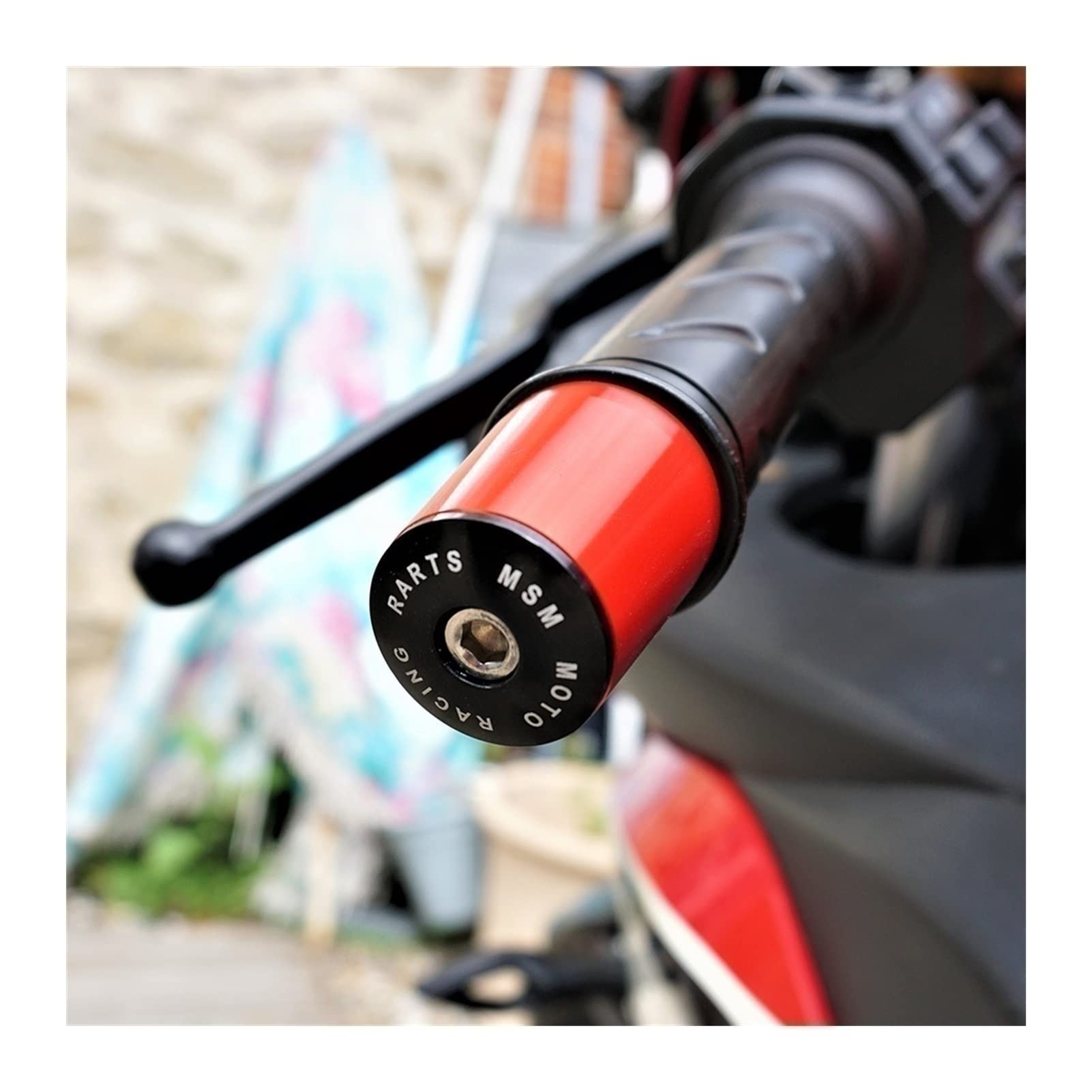 XSFIBHKM Poignée Bouchons Pour DUCA&TI Diavel Carbon XDiavel S Embouts