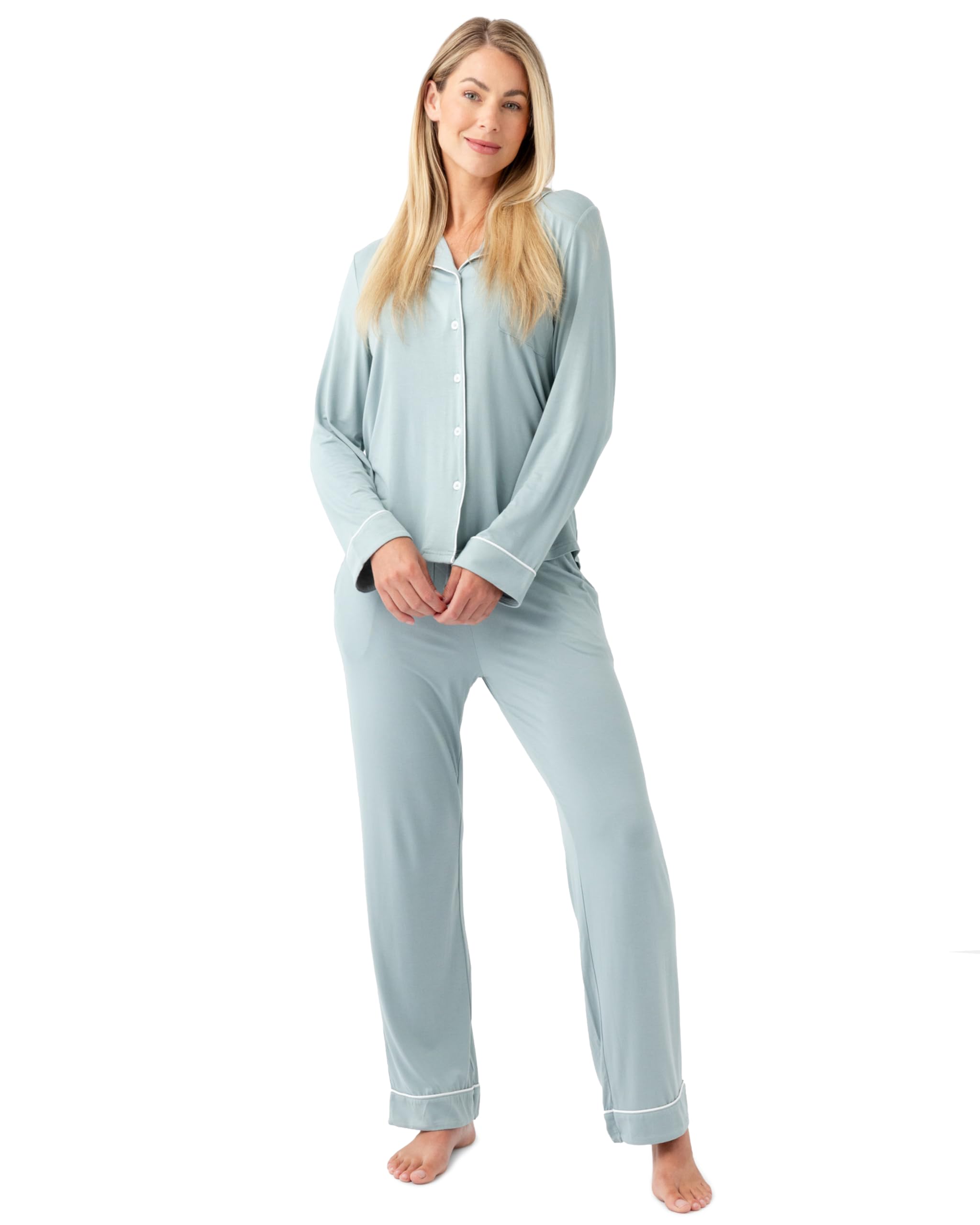 Cozy Earth Long Sleeve Pajama Set
