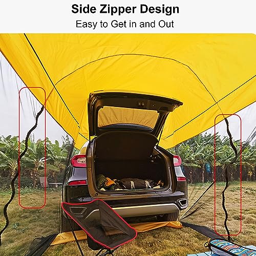 Carpa para coche tailgate WOLWES para camping y SUV miniatura 3