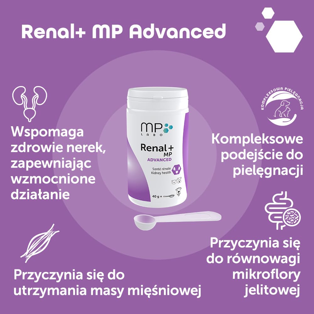 MP Labo Renal + MP Advanced 40 g - zdrowie nerek dla psów i kotów