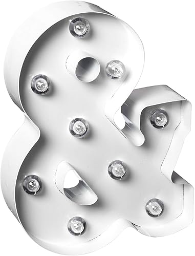 Vista 78 de Darice - Cartel de metal plateado con forma de letra Plata