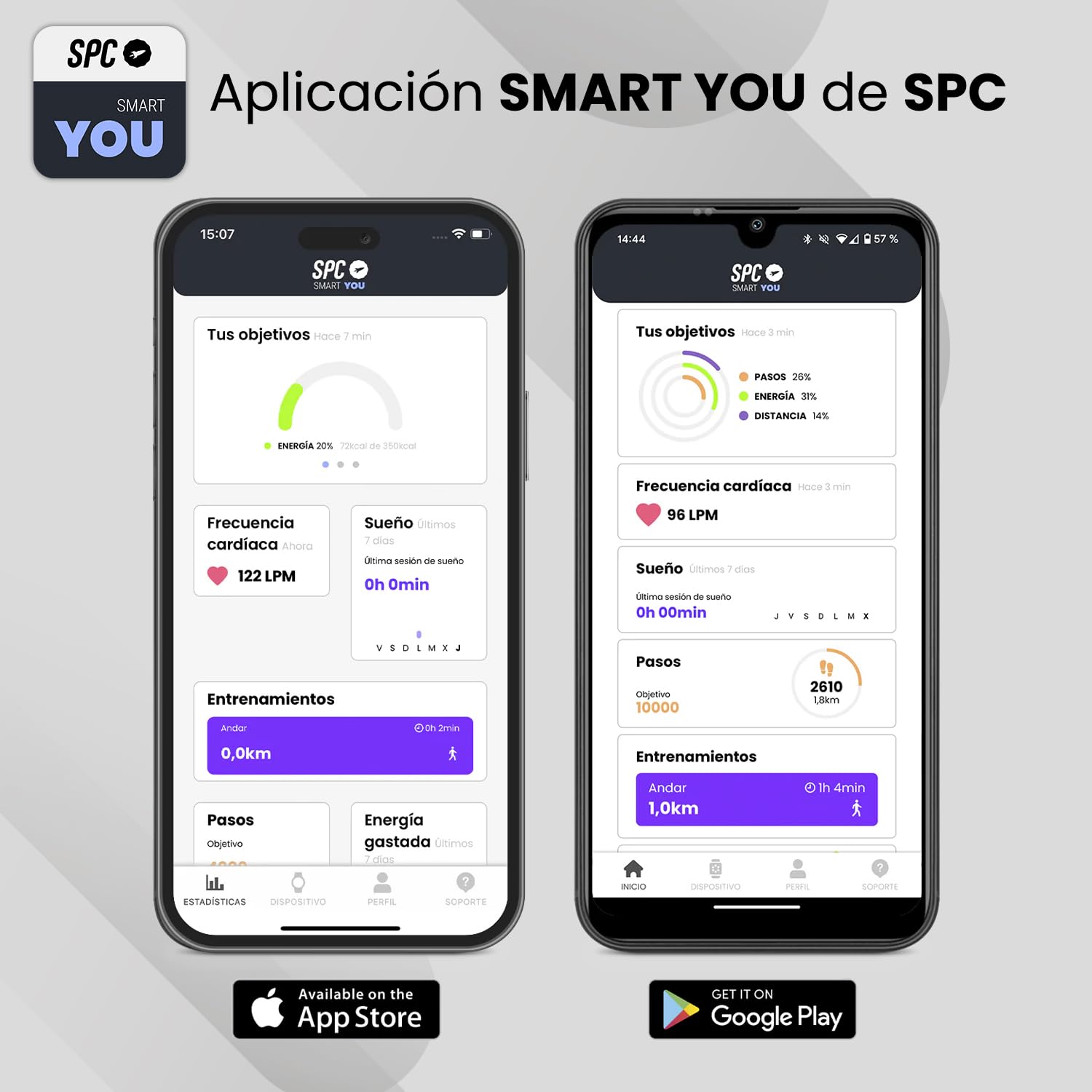 SPC SMARTEE Duo 3 - Smartwatch Inteligente Pantalla AMOLED 1,93", Negro