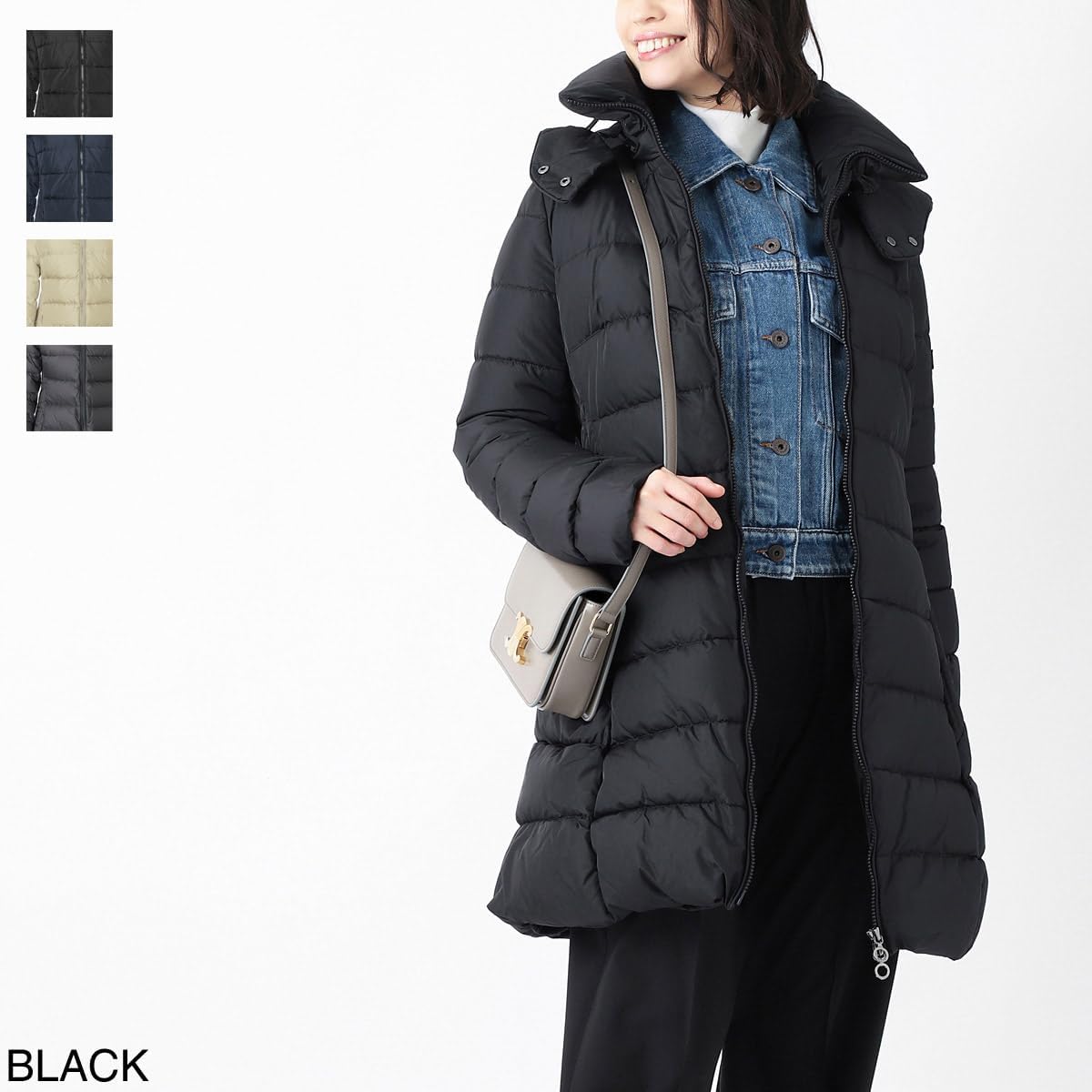 Amazon.co.jp: Tatras Down Coat/POLITEAMA Politeama Women