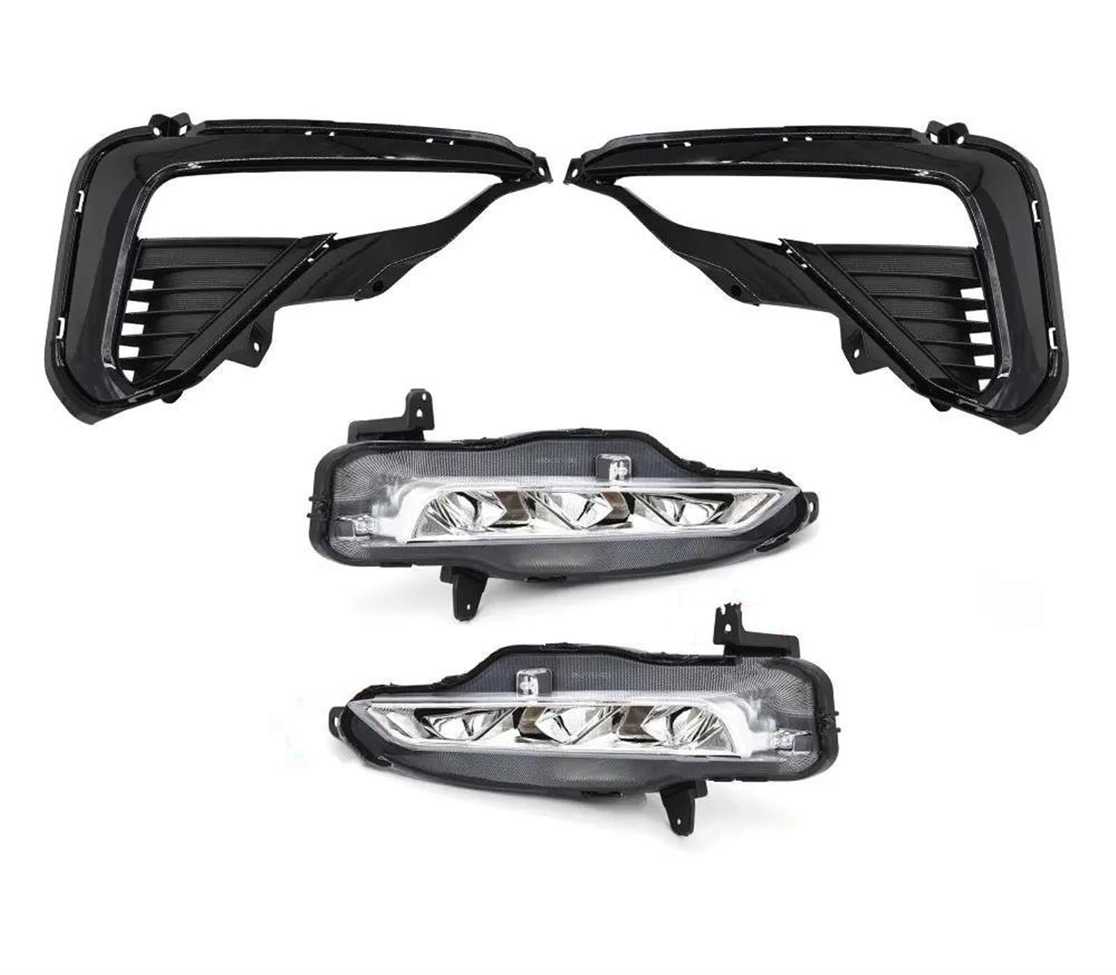 Intermitentes Automóviles Luces circulación diurna LED coche para Kia para Optima K5 2019 2020 DRL señal giro parachoques delantero conjunto lámpara antiniebla
