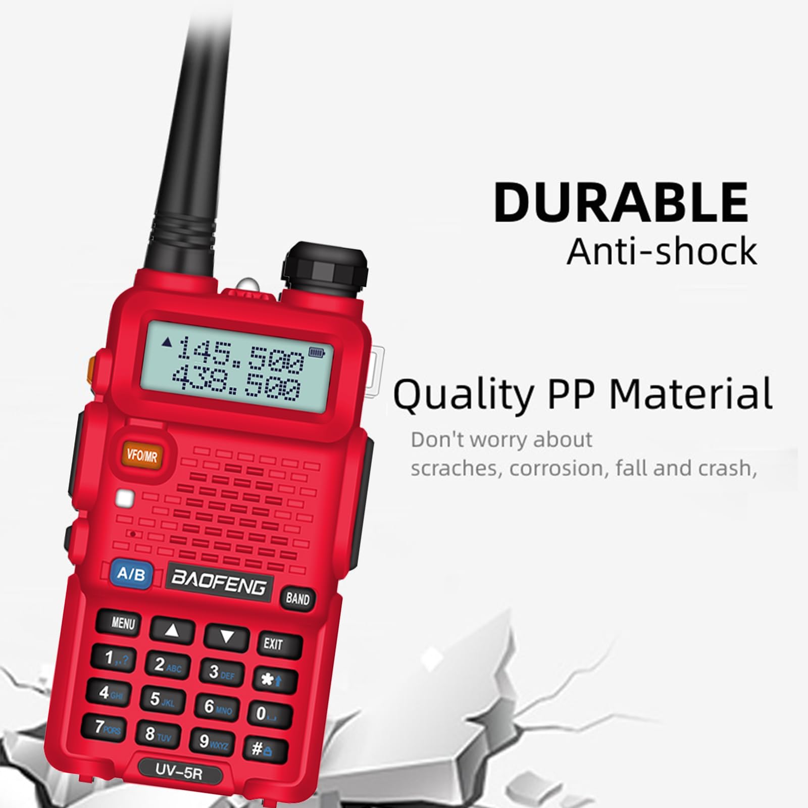 Amazon.com: 10 Pack BAOFENG UV-5R Two Way Radio Long Range UHF/VHF