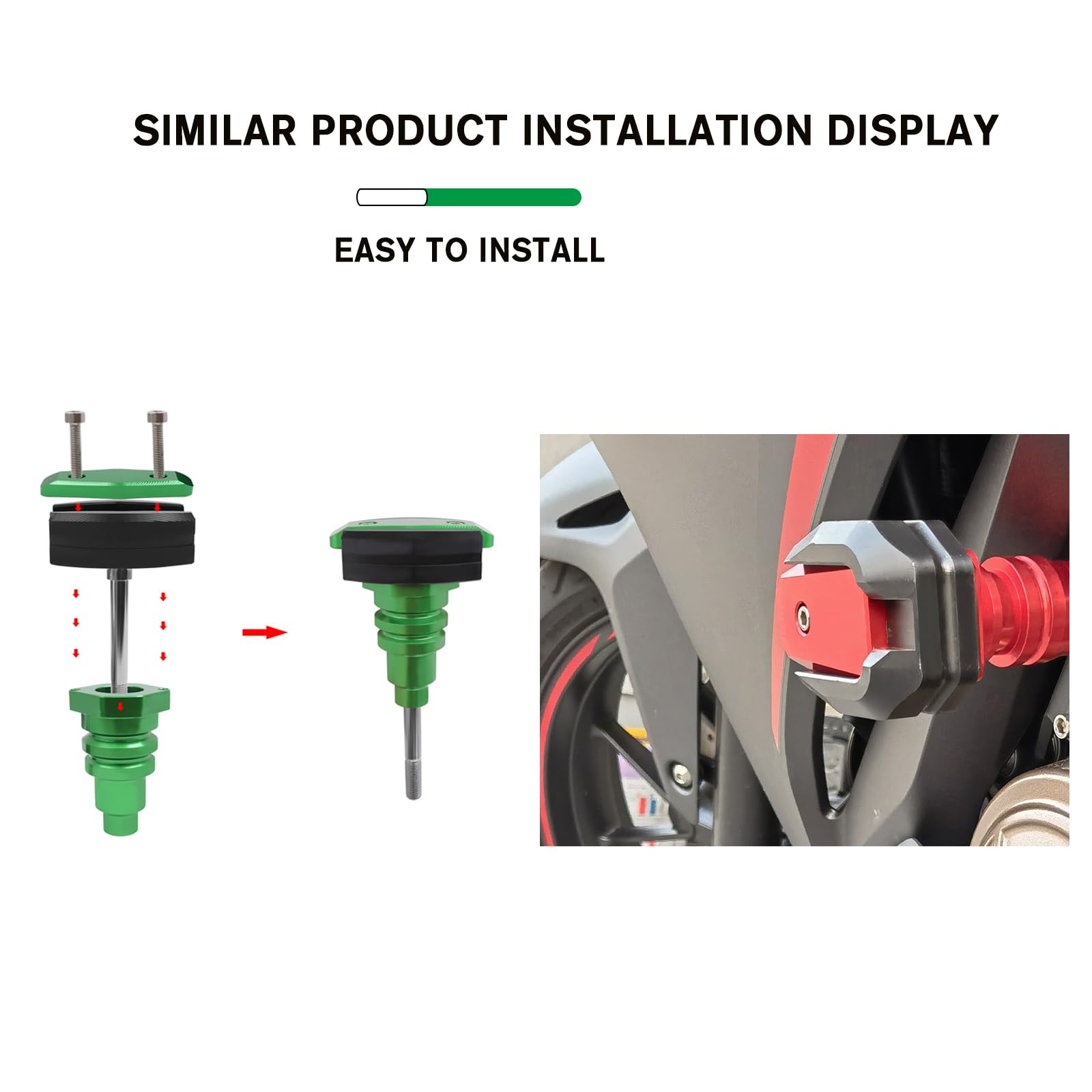 For SPEED TRIPLE 1200 RR RS Motorcycle Frame Slider Falling Crash - View #3