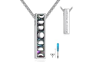 "In Loving Memory" Sterling Silver Urn Necklace