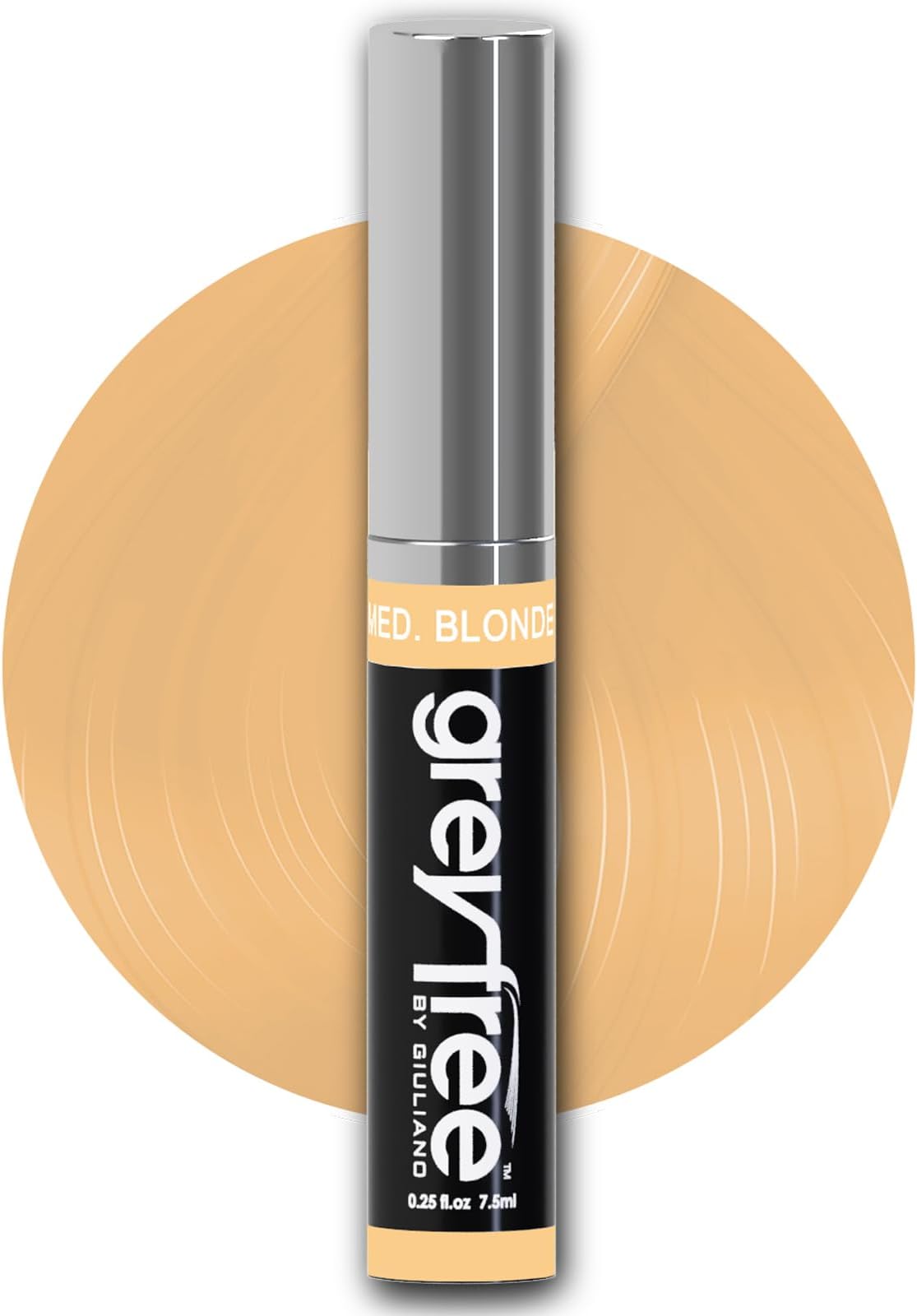 instant Root Touch Up Hair Mascara Temporary Gray Roots Concealer Medium-Blonde (warm tone) Not for concealing dark regrowth 100% gray root coverage