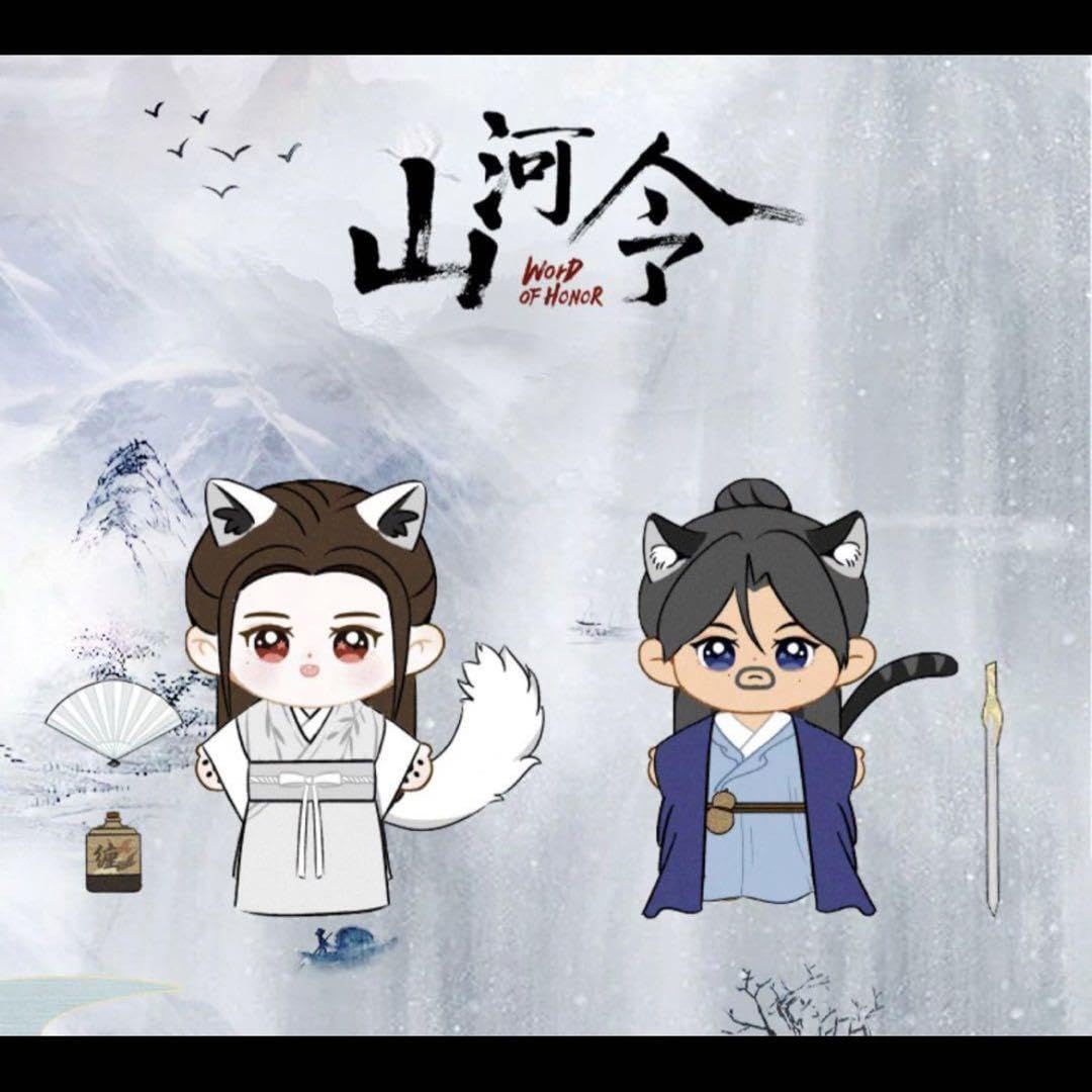★わちファミリー★山河令15㎝ぬいぐるみ温周ペア衣装付き Amazon.co.jp: 温周 初遇 15センチ ぬいぐるみ 公式 山河令 本体+衣装