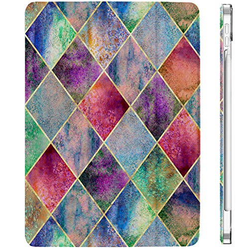 Image of DuraSafe Cases for iPad Pro 11 inch 4 3 2 Generation Case A2759 MNXE3HN /A MNXD3HN /A A2435 MNXG3HN /A MNXF3HN /A MNXJ3HN /A MNXH3HN /A A2761 A2762 MNXN3HN /A MP553HN /A A2377 MHQR3HN /A A2228 - Diamond Grid