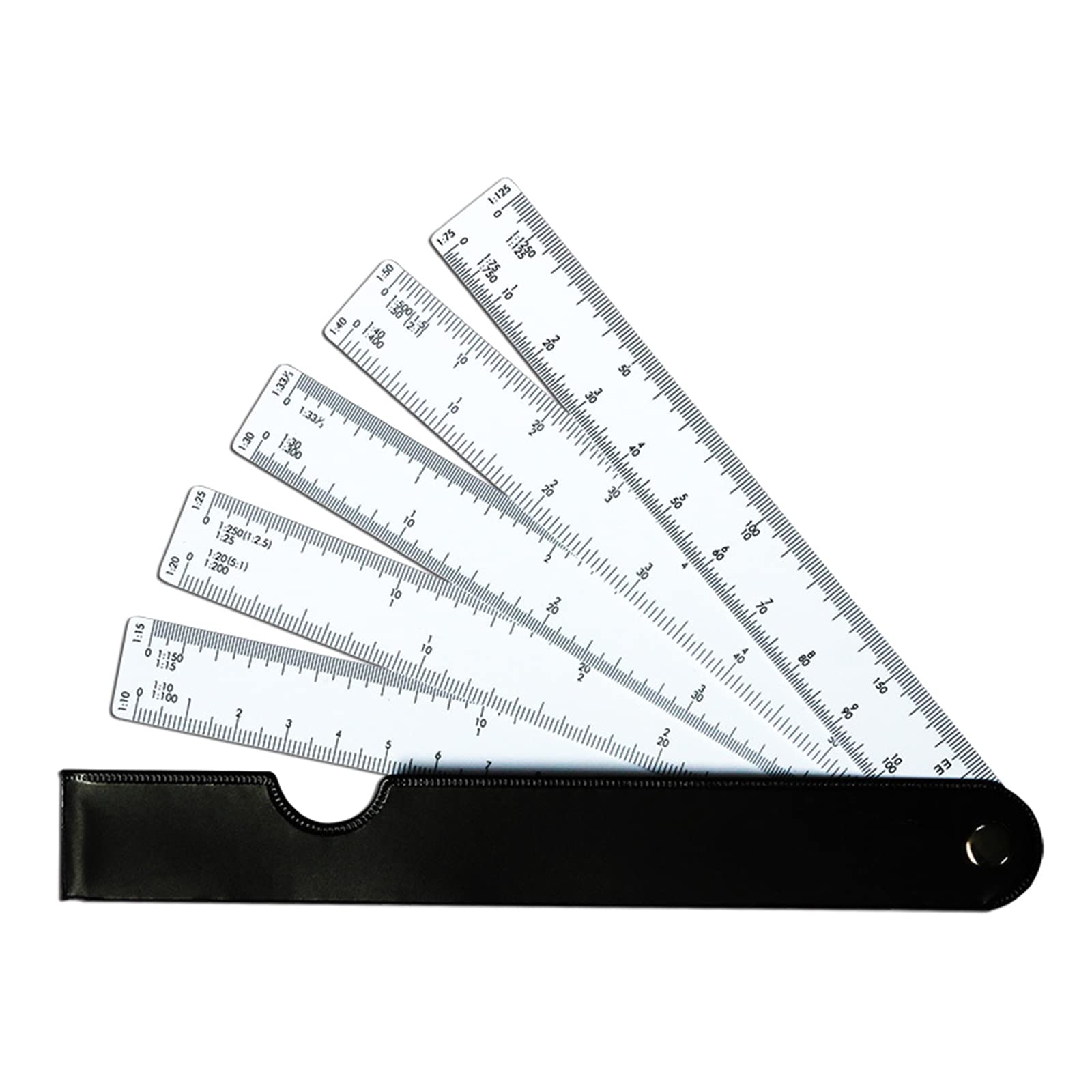 Upgraded Scale Ruler Scale Architect Ruler Drafting Measuring Tool Lightweight for Engineering Cothes Architect