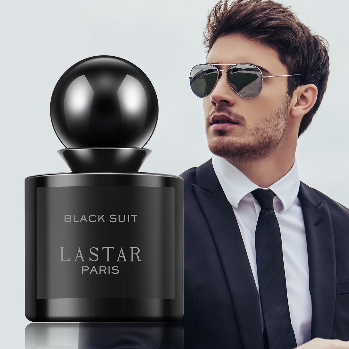 LASTAR Profumo durevole, dimensioni da viaggio, Eau de Parfum, foglie viola, rosa, ambra, perfetto per Natale, Capodanno, San Valentino, regalo di compleanno, donna e uomo, 30 ML*2
