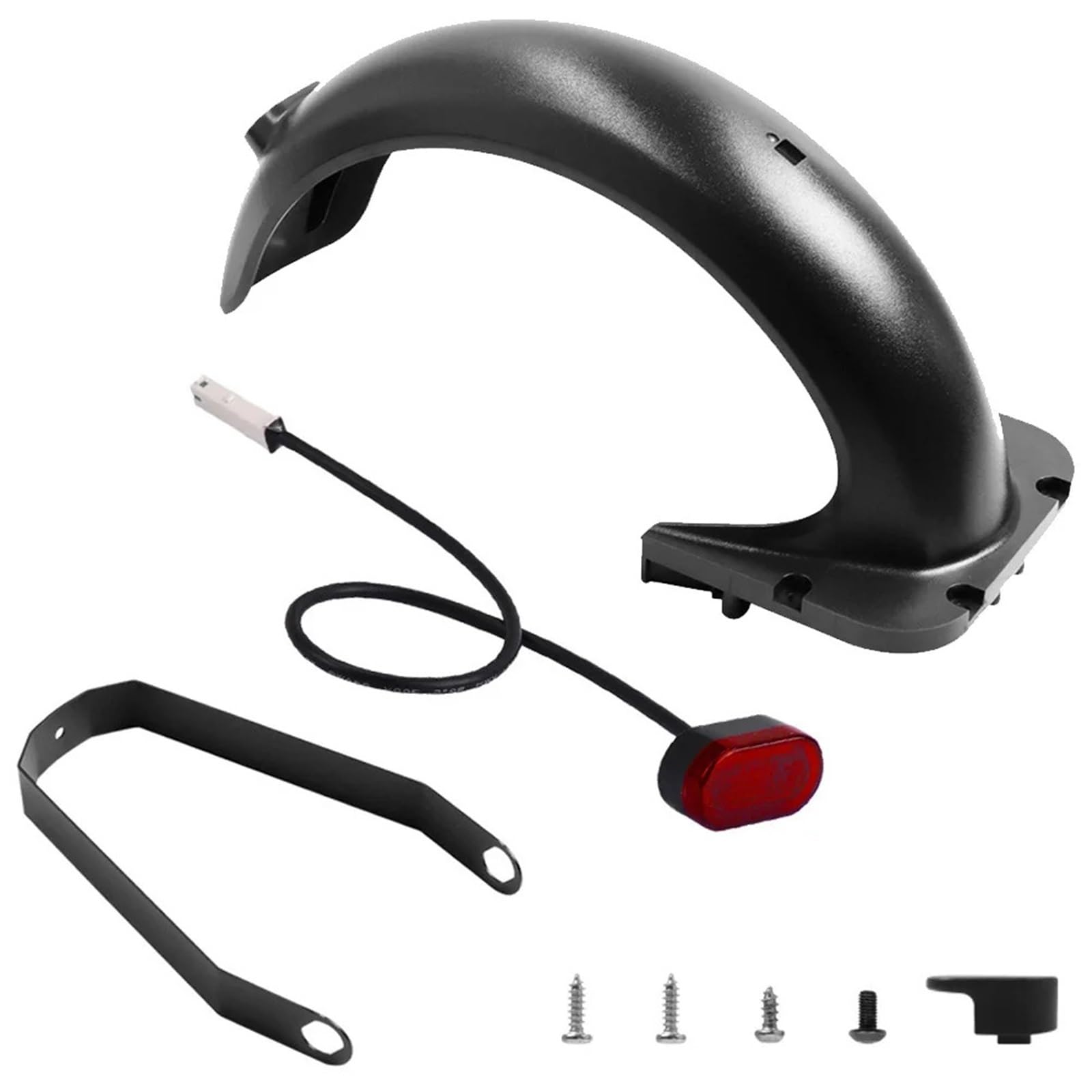 E-Scooter Kotflügel Hinten Kotflügel Rücklicht Halterung Kit for Elektrische Roller Bremse Licht Unterstützung Halterung Set Teile