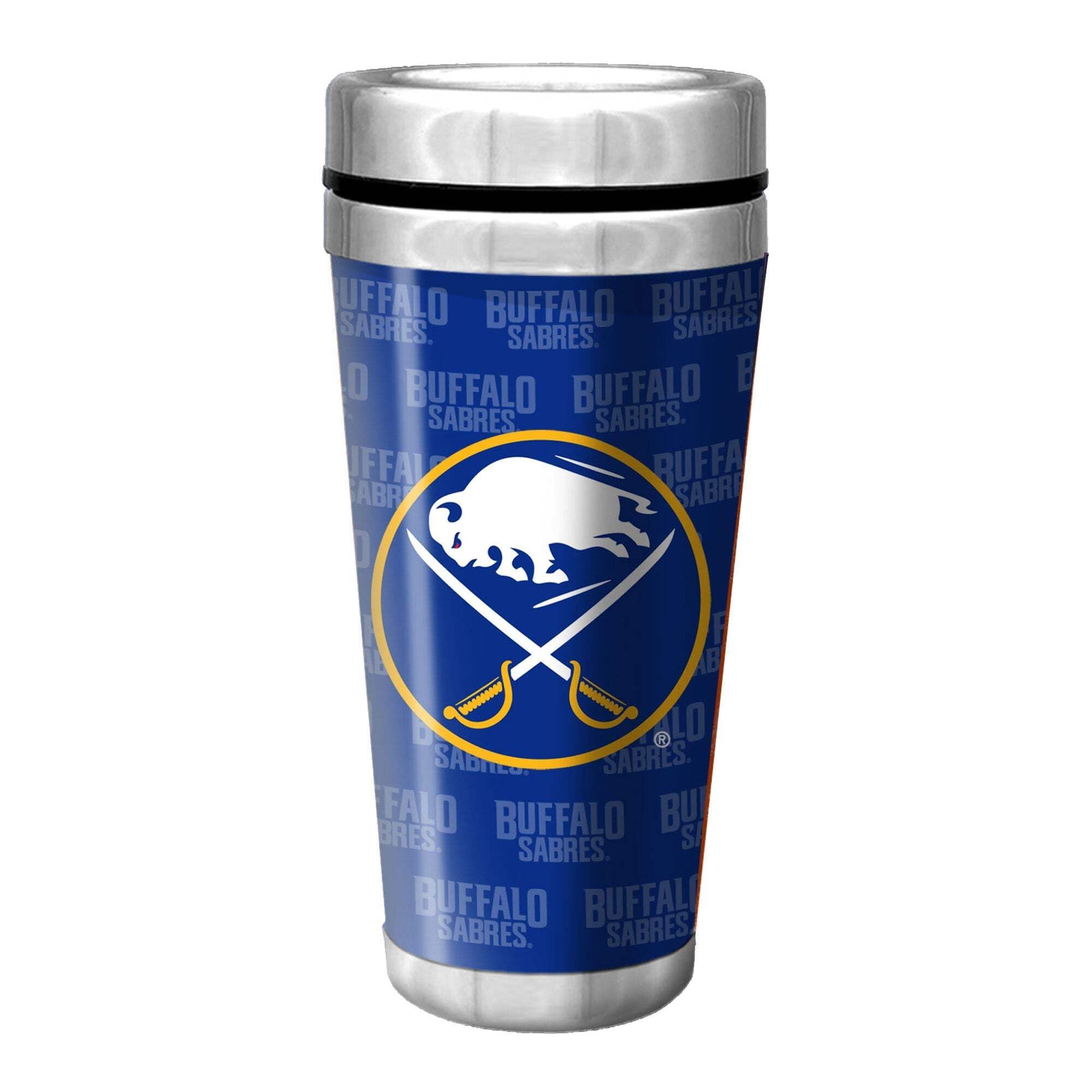 Buffalo Sabres Travel Mug - 16 oz. Full Wrap