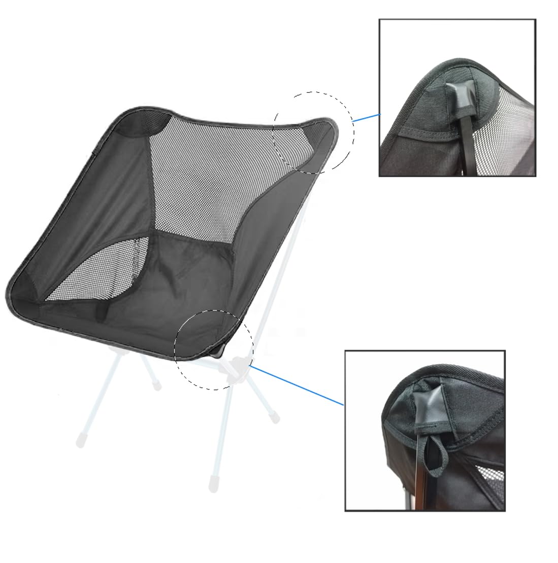 Amazon.com : TAGUTA Camping Chair Cloth Replacement Seat for