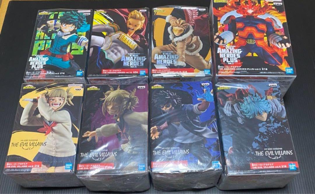 Amazon.co.jp: ヒロ アカ フィギュア 8体セット : Toys & Games