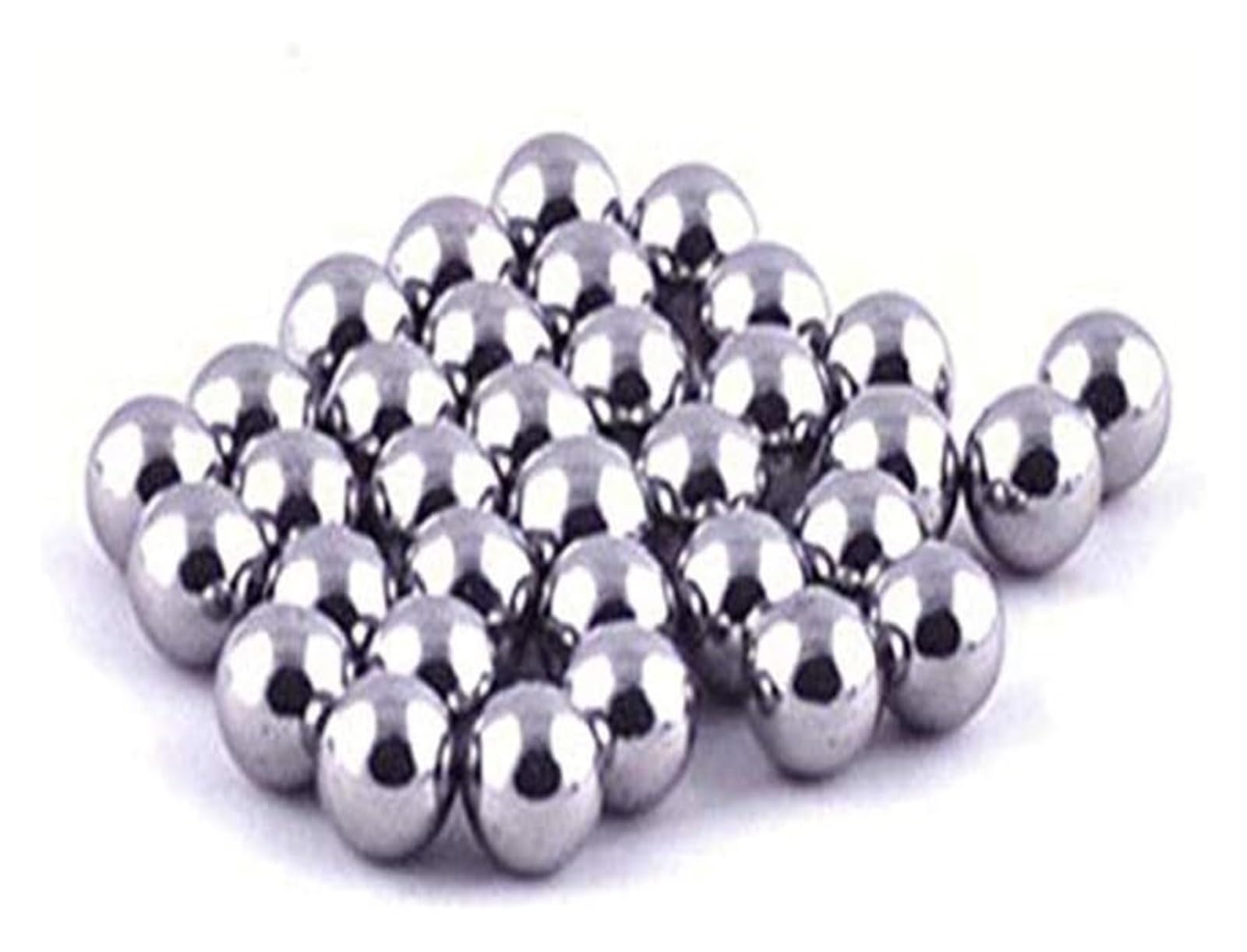 Roulement à billes en acier, 1 kg, bille en acier au carbone, bille en acier de précision, bille pleine, bille ronde en acier(7.5mm)