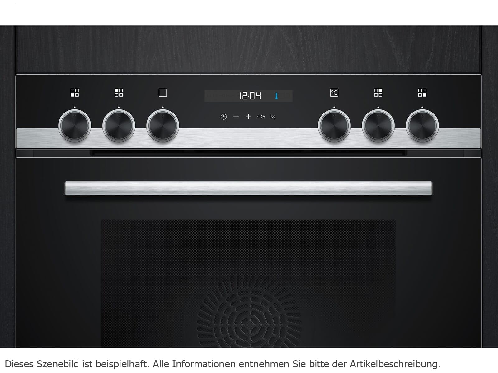 Siemens iQ500 Einbauherd 60 x 60 cm Edelstahl cookControl10 HE517GBS3 | Made in Germany, Hydrolytisch, Kindersicherung, 71 l Nutzinhalt, Schnellaufheizung, Weißes LCD-Display mit Drehknebel