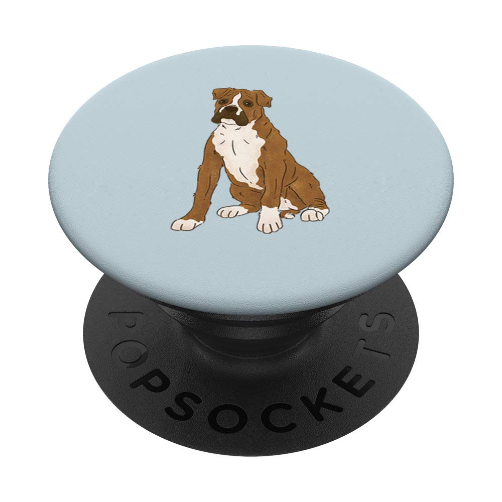 Boxer Dog Mom Dog Lover PopSockets Swappable PopGrip