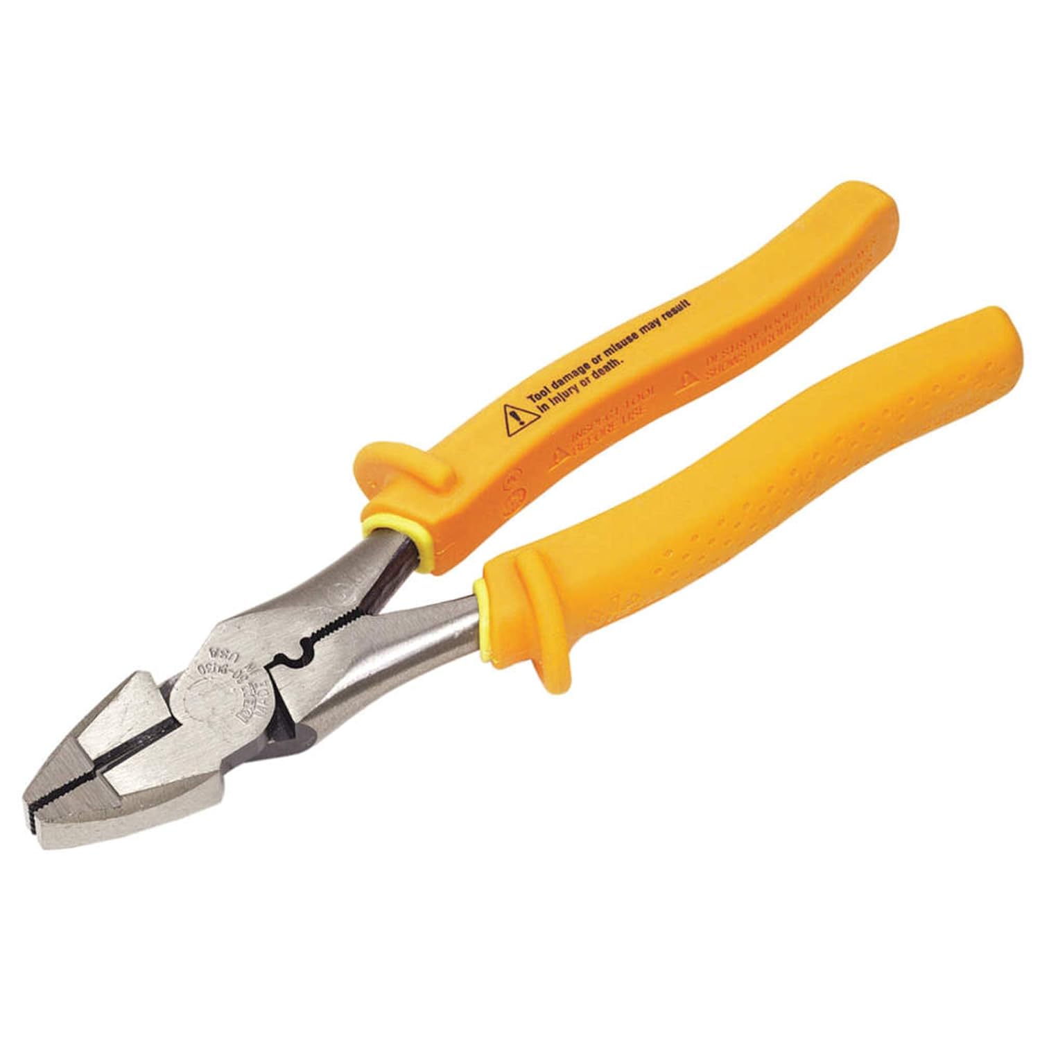 IDEAL INDUSTRIES INC. 30-9430 Insulated Side Cutting Linesman Plier, 9-1/4 in. Length