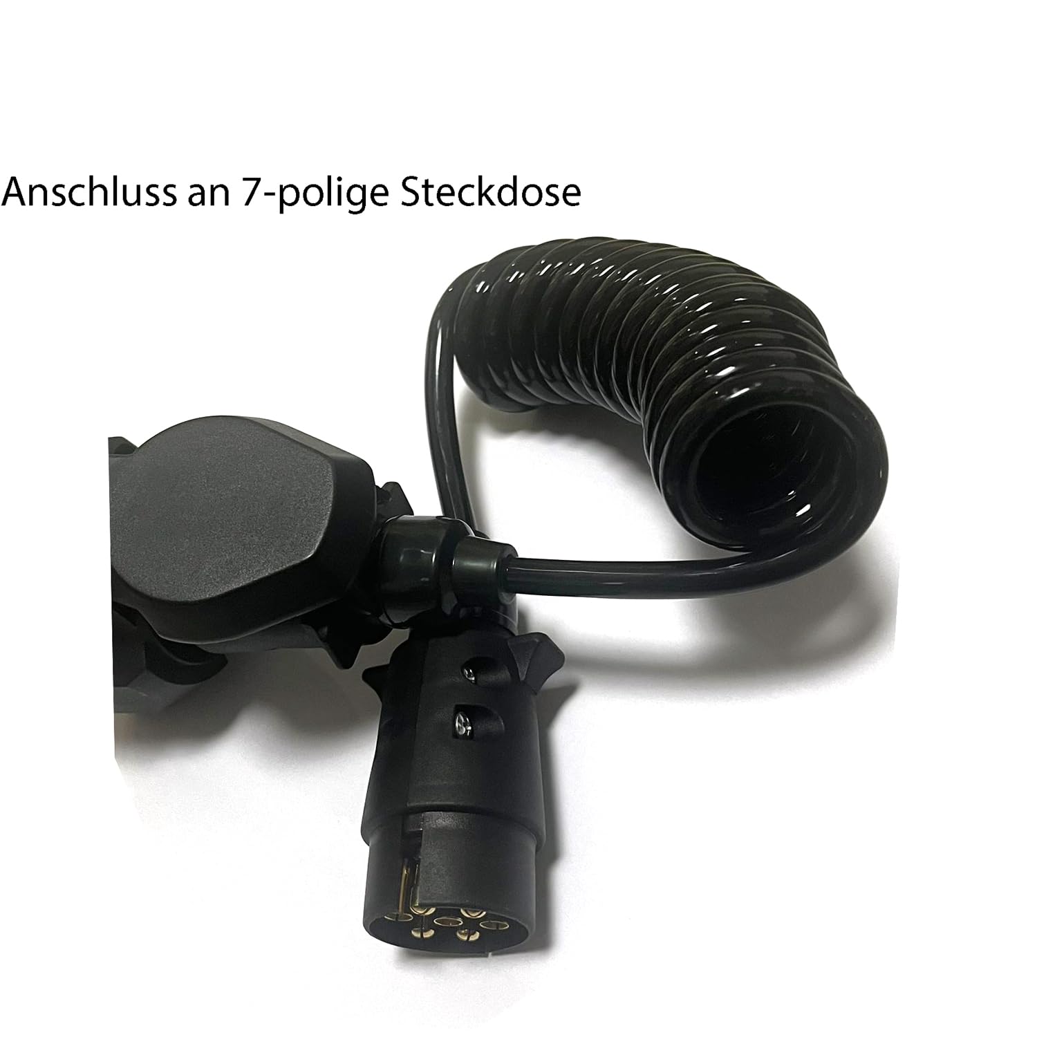 Cavo Adattatore Rimorchio JVJ 7 Poli A 7 Poli - Prolunga A Spirale 2 M, 12V, Per Auto, Caravan E Barche - Foto 10