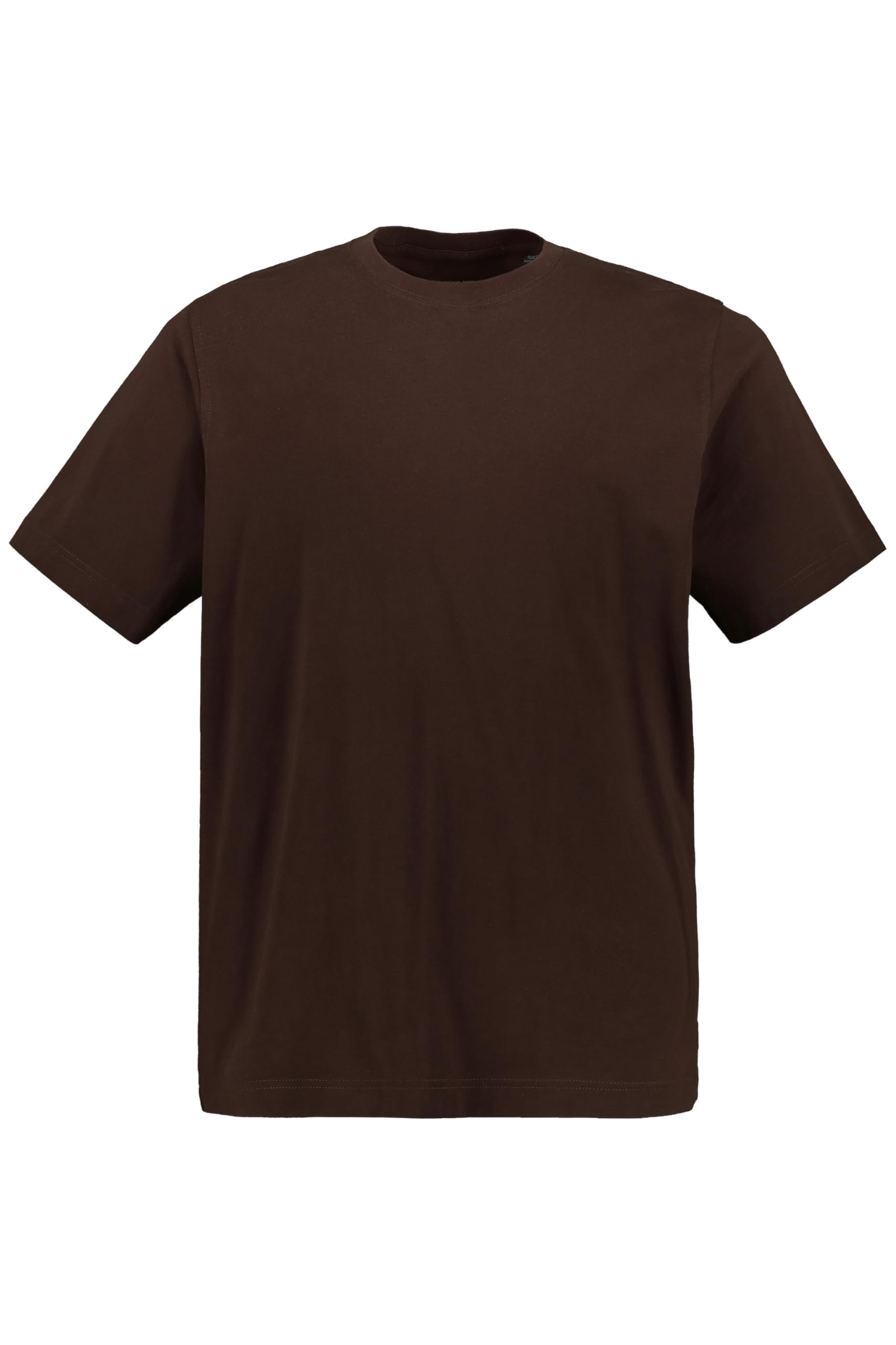 JP 1880 Men's T-Shirt, Rundhals, gekämmte Baumwolle, bis 8XL T-Shirt, Mississippi Mud, 8XL
