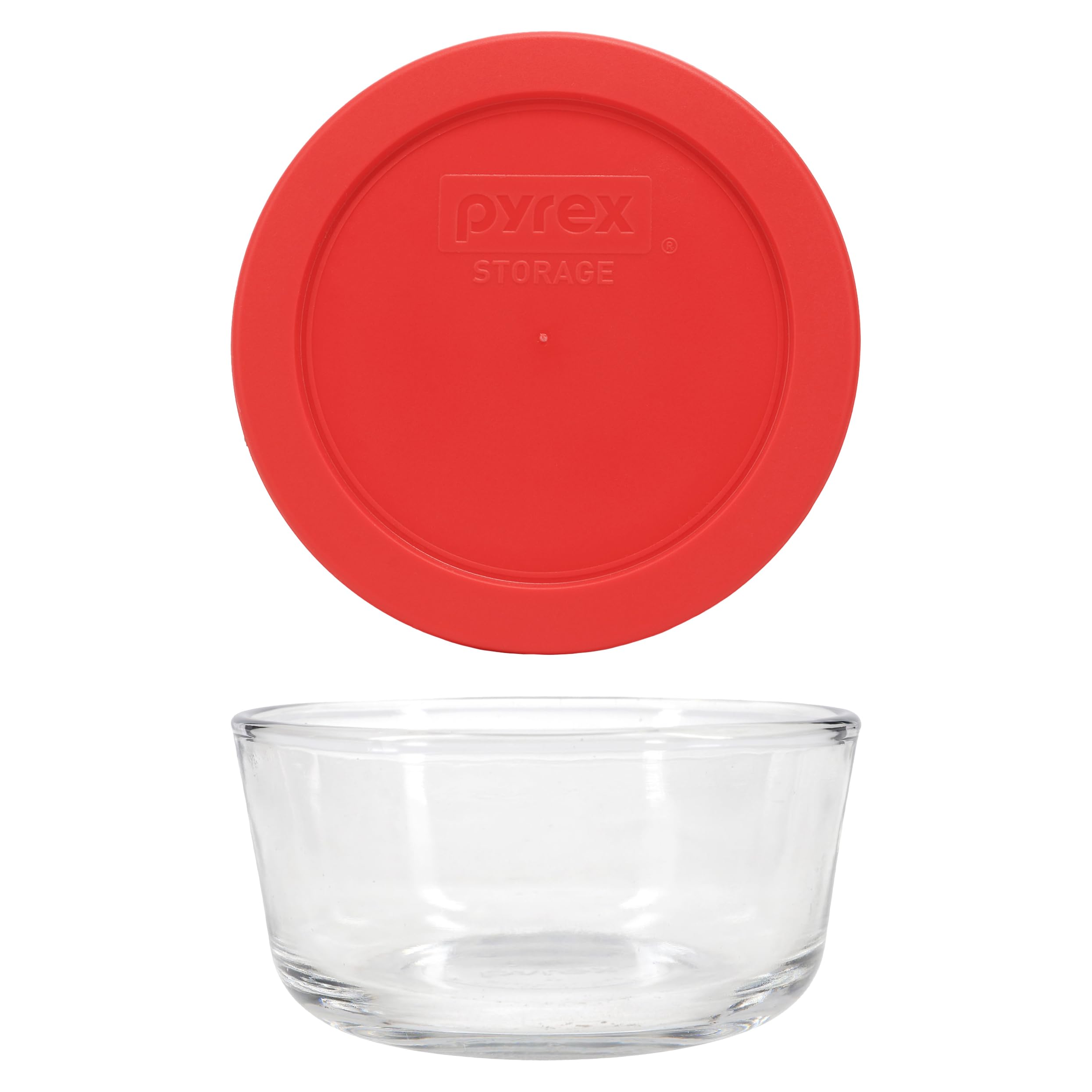 Amazon｜Pyrex 2カップ ガラス製 食品ストレージセット 蓋付き 12