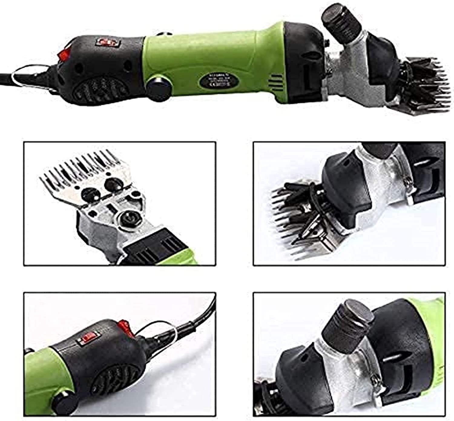 Esquiladora de ovejas portátil Esquiladora eléctrica 350W Esquiladora de ovejas Motor Potente Pero silencioso para una fácil Limpieza y esquila rápida Portátil