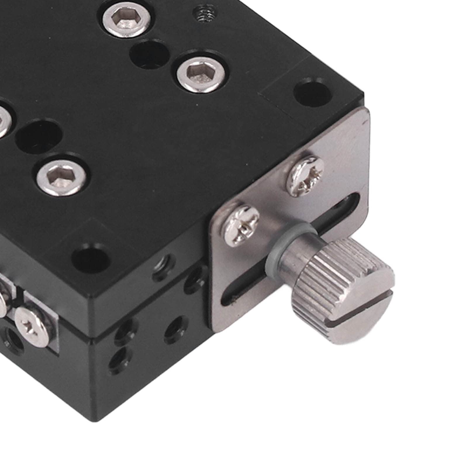 Etap liniowy Osie X Mikrometr 40x40 mm Ręczny przewijanie Platforma Przewijanie Kabel przesuwny Szybkie i praktyczne zarządzanie liniowe Nadaje się do akcesoriów Instrument optyczny i nie tylko