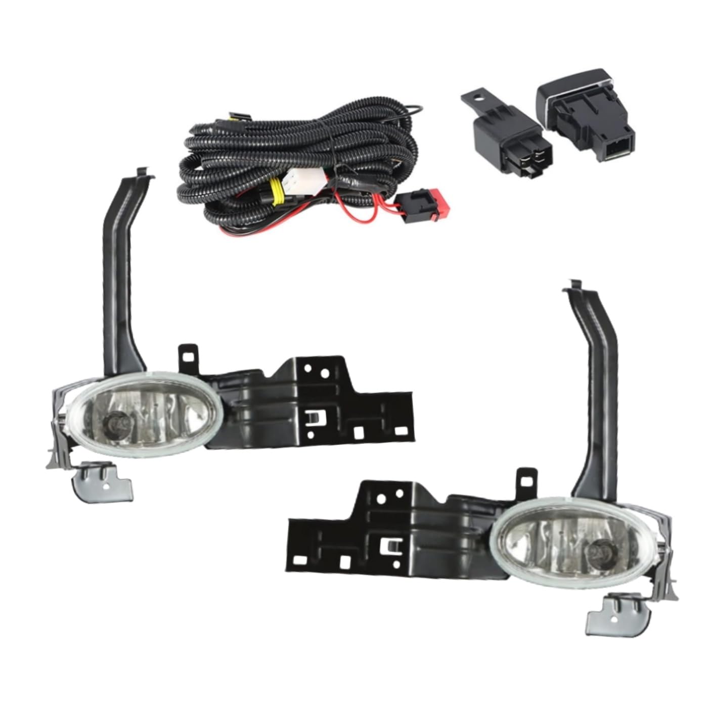 Luces Antiniebla Para Honda Accord 2008-2010 - Par Con Kits De Cableado, Reemplazo Directo