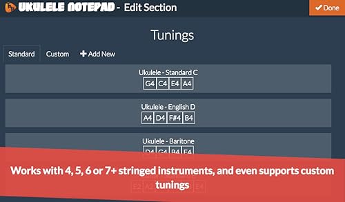 Ukulele Notepad - Tab Editor